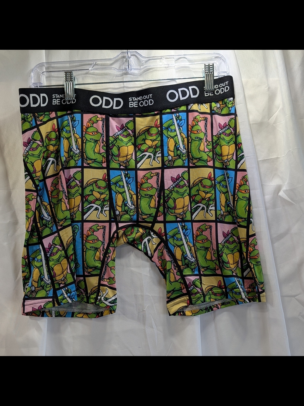 NWT ODD Stand Out Be Odd Teenage Mutant Ninja Turtles Boxer Briefs Size XL